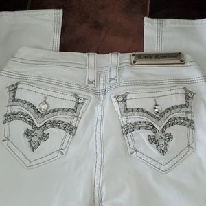 COPY - Rock Revival Crop Jeans